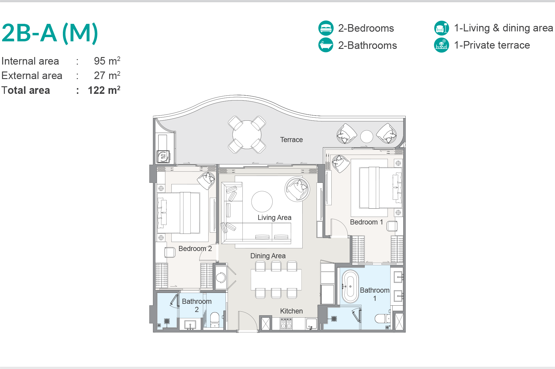 2 BR